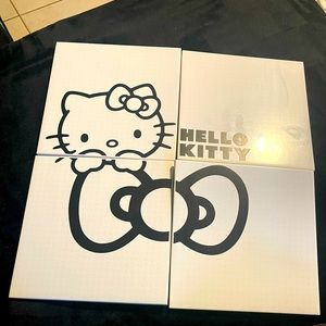 Set of four hello kitty tile